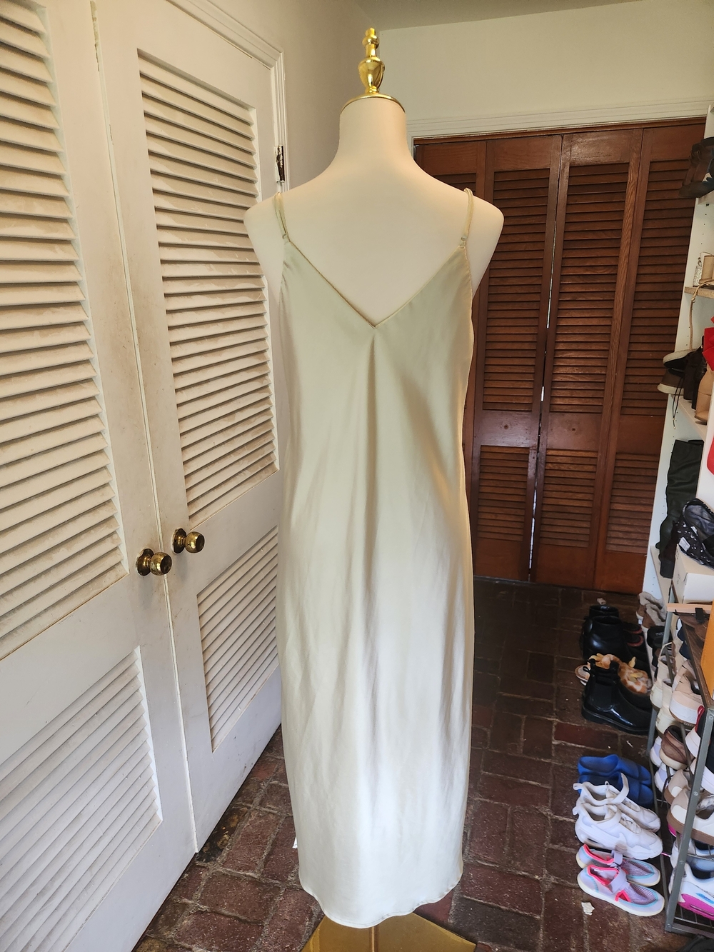 a new day Cream Slip Maxi Dress - Picture 6 of 10